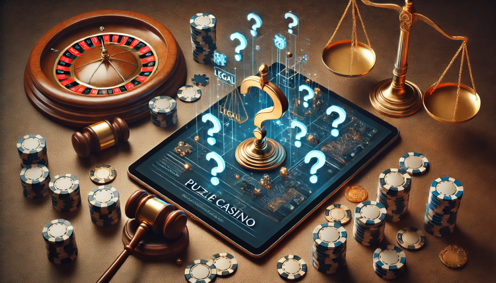パズルカジノは違法?日本から遊んでも問題ない?