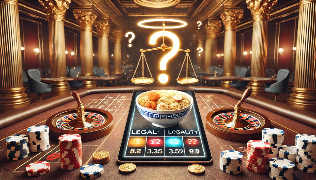 ラーメンベットは違法?日本から遊んでも問題ない?